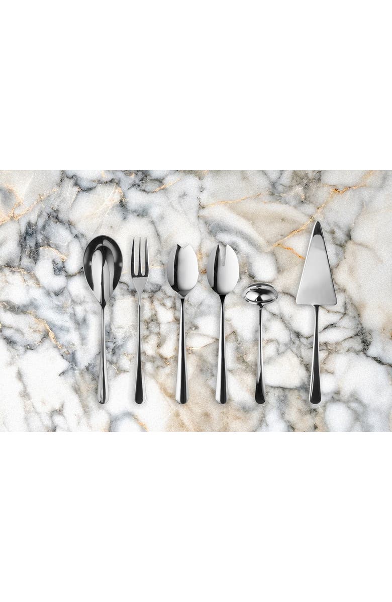 Mepra Neve Flatware Set - 67 Pieces, Alternate, color, Stainless Steel