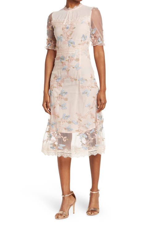 Butterfly Lace Dress