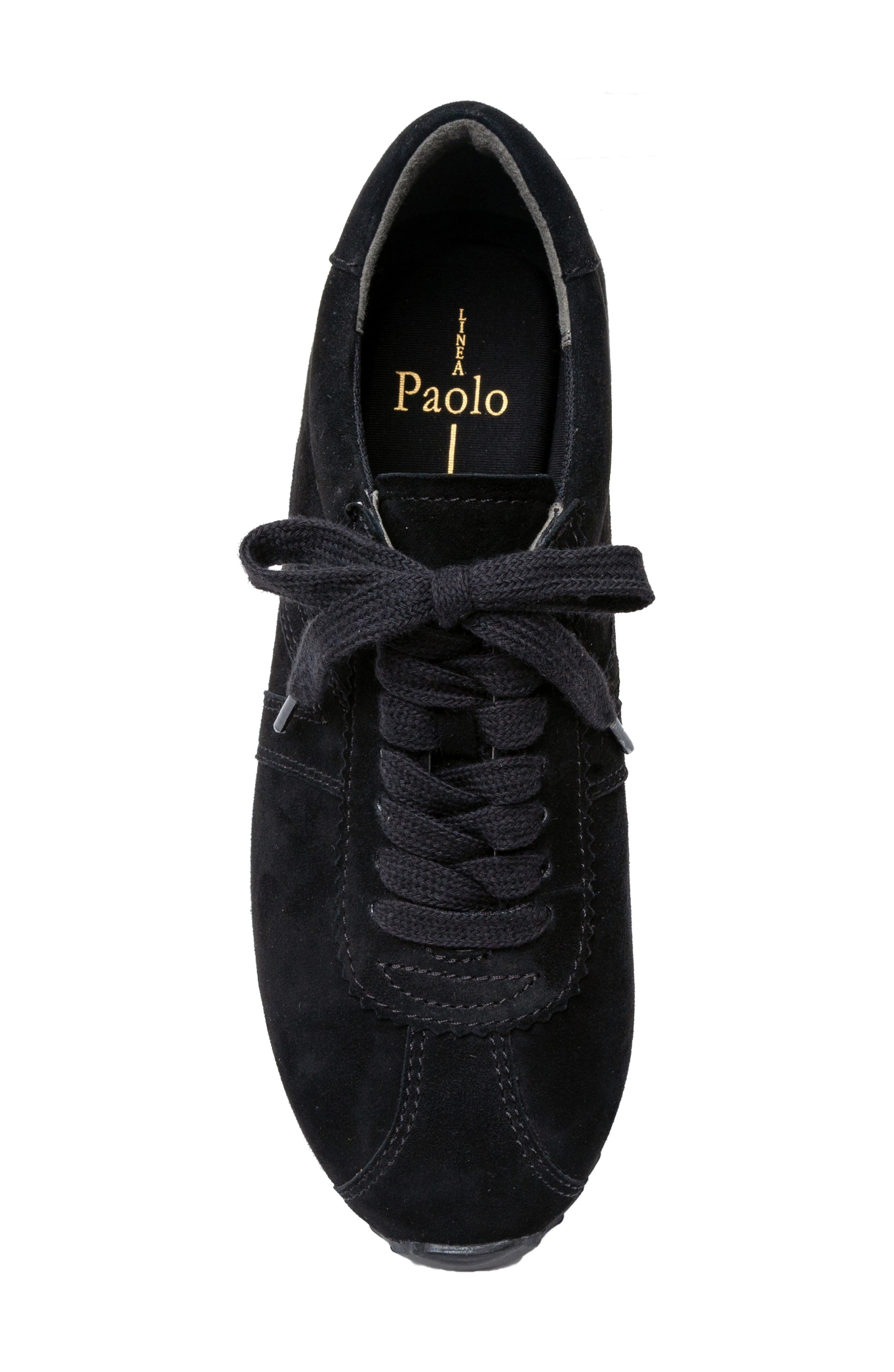 Linea Paolo Kova Sneaker, Alternate, color, Black