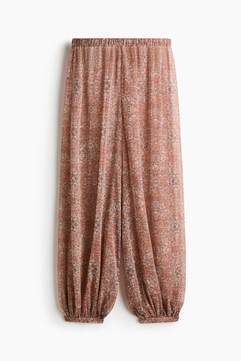 Balloon-leg Pull-on Trousers