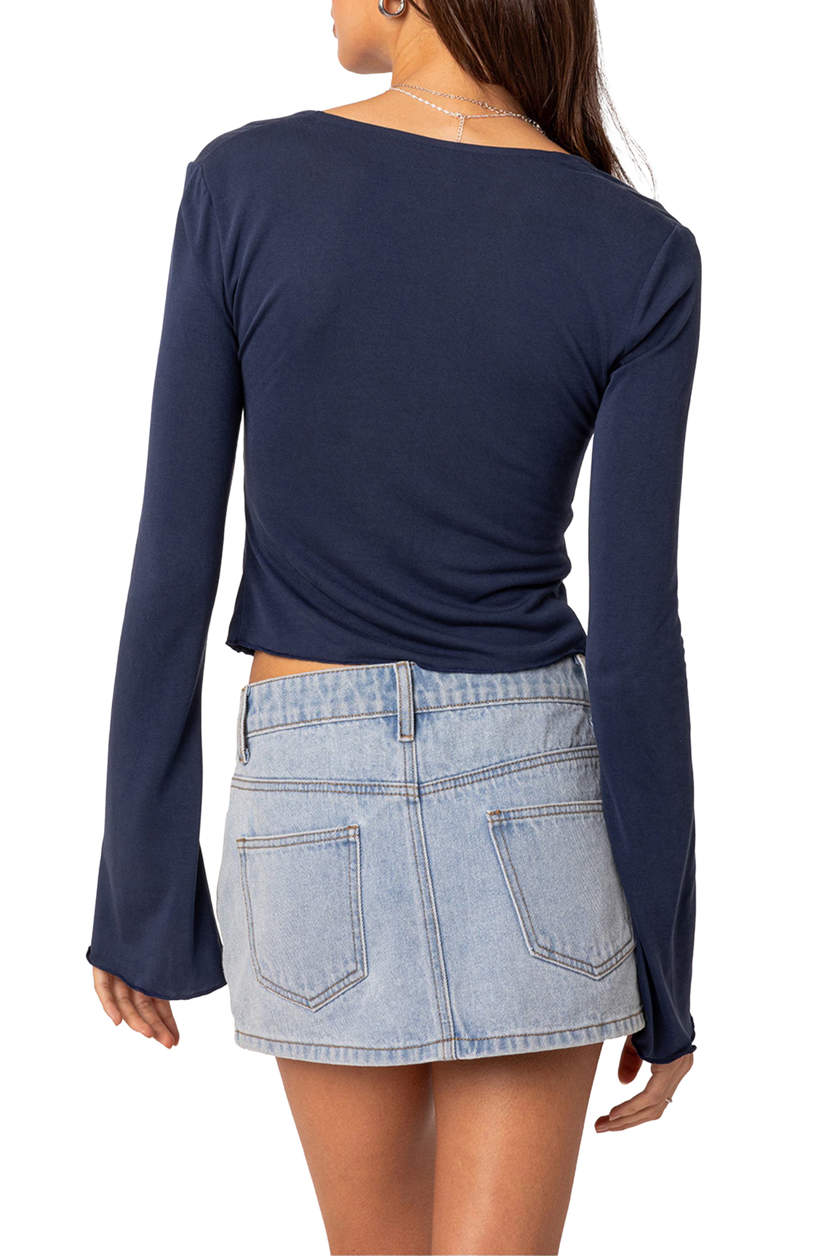 Maxine Twist Split Front Top - image 2