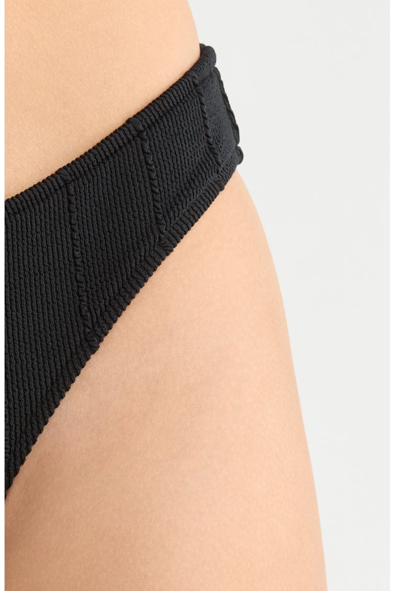 Vibe Surf Good Hipster Bikini Bottoms, Alternate, color, BLACK