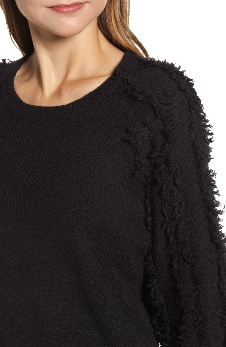 1.STATE Fringe Sleeve Sweater, Alternate, color,