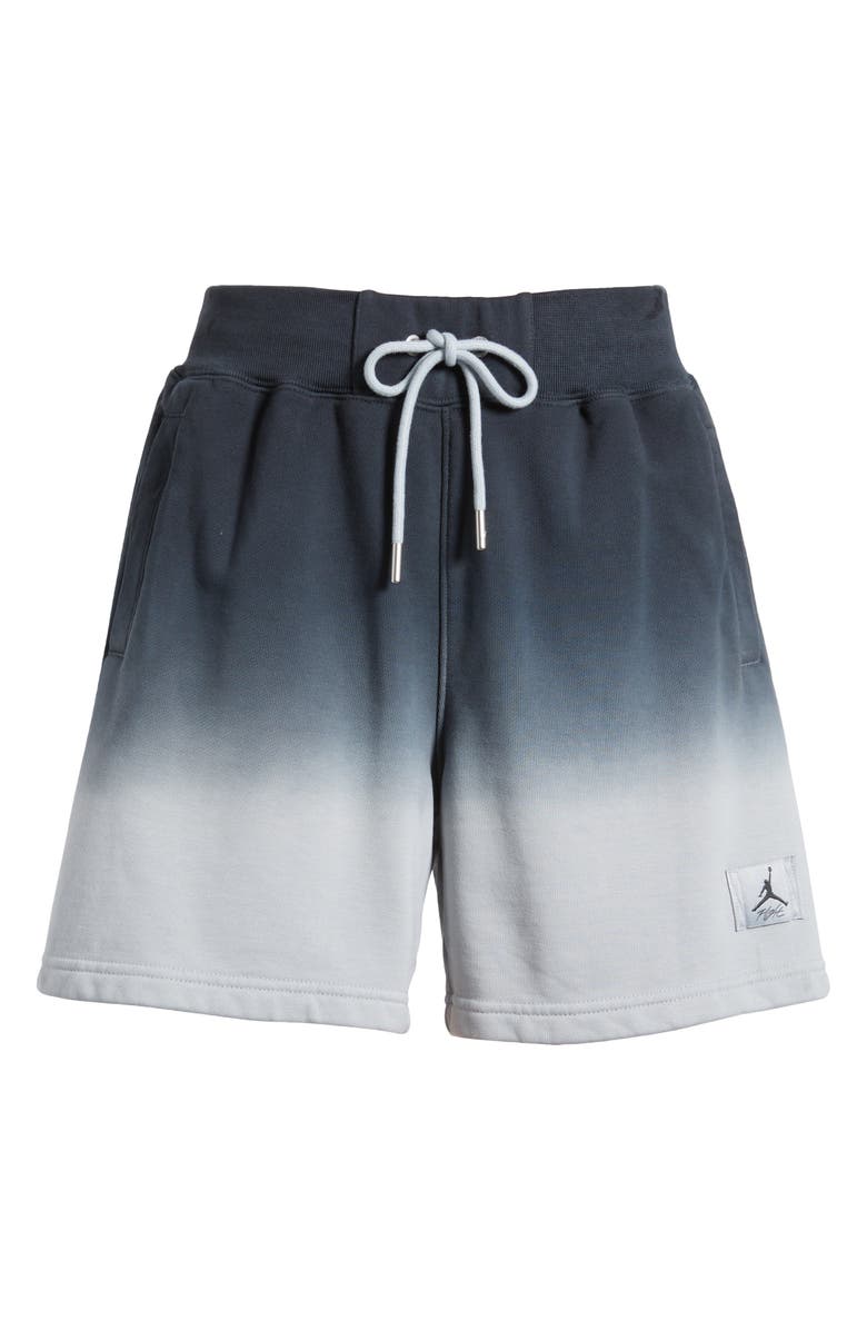 Jordan Flight Fleece Dip Dye Sweat Shorts, Alternate, color, Light Smoke Grey