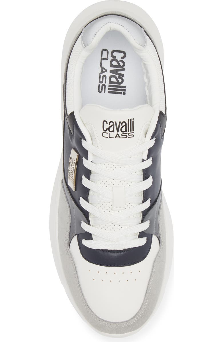 Roberto Cavalli Cavalli Class Chunky Runner Shoe, Alternate, color, White