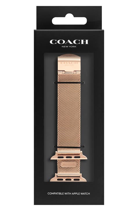 COACH Mesh Apple Watch Watchband Nordstrom