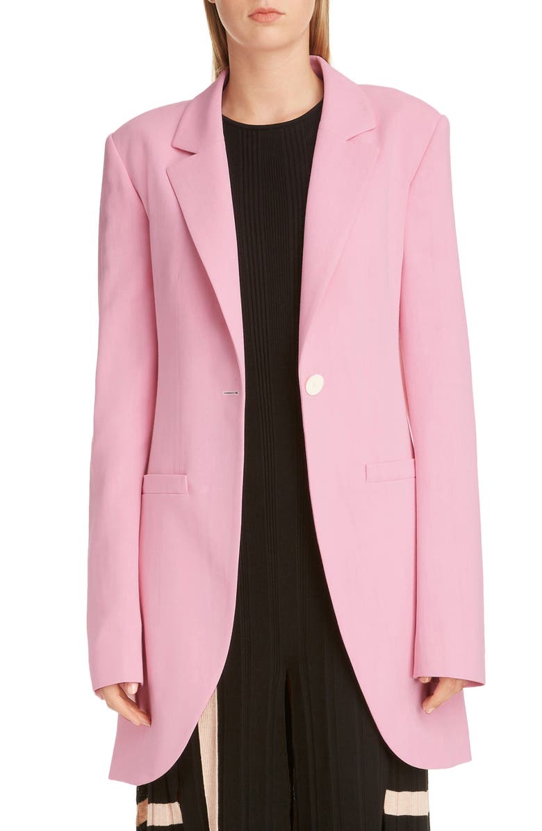 Loewe One-Button Blazer, Main, color, 