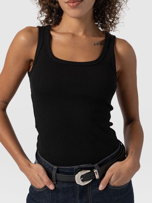 Shop Saint + Sofia Asher Scoop Neck Tank Top