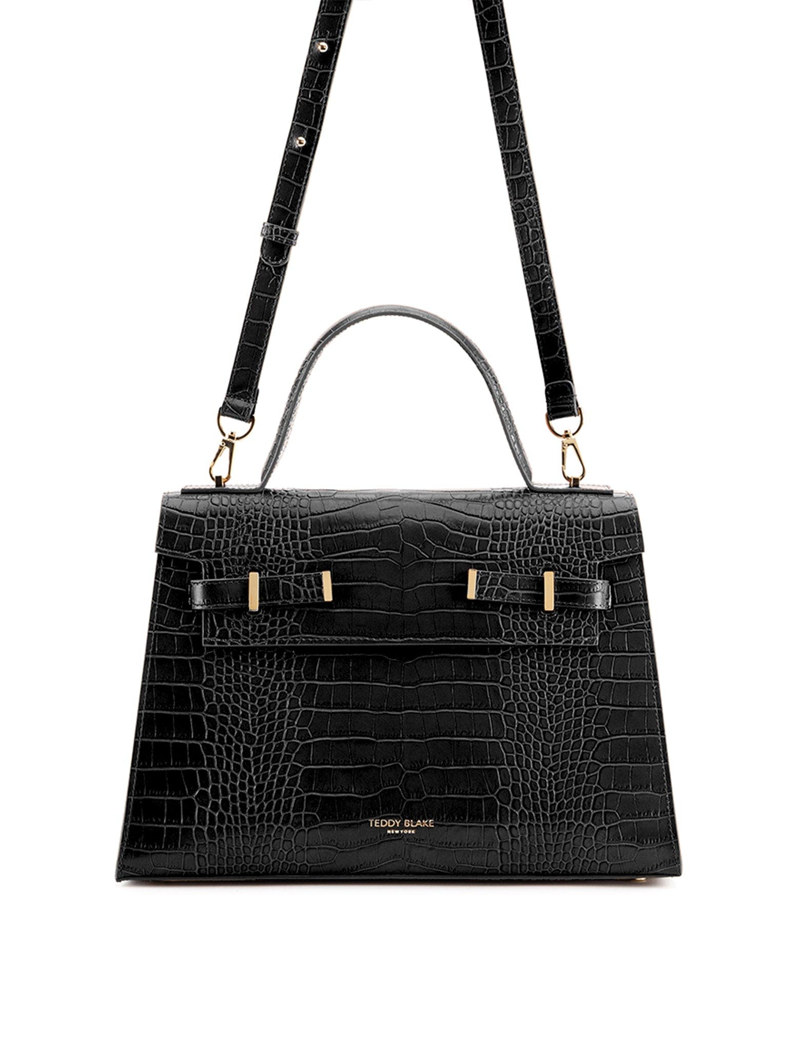 Teddy Blake Ava Croco  14", Alternate, color, Black