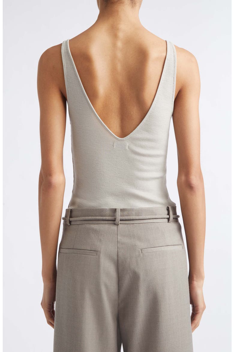 Merino Wool Scoop Cami, Alternate, color, SOFT ASH