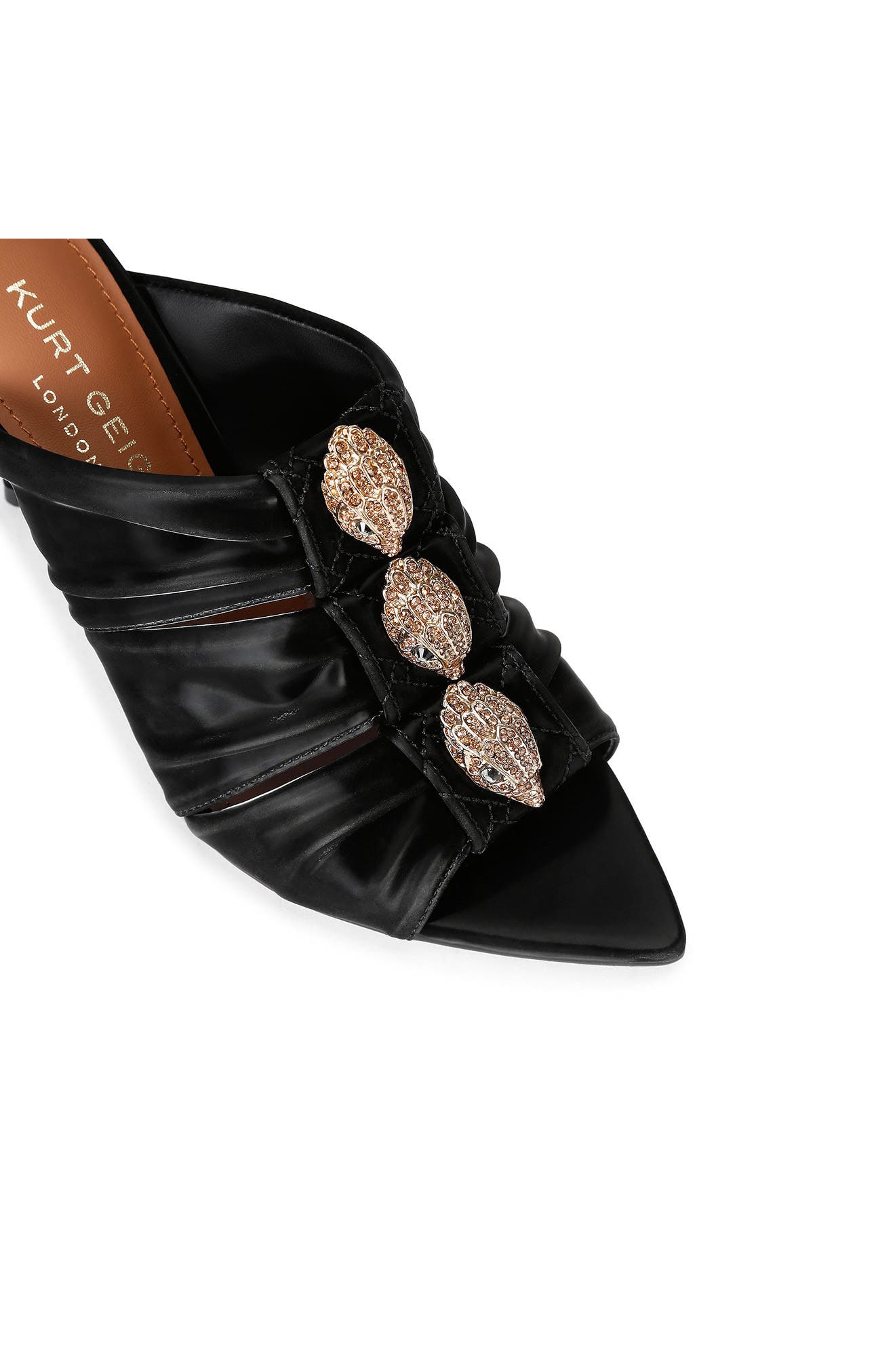 Kurt Geiger London Kensington Eagle Mule, Alternate, color, Black