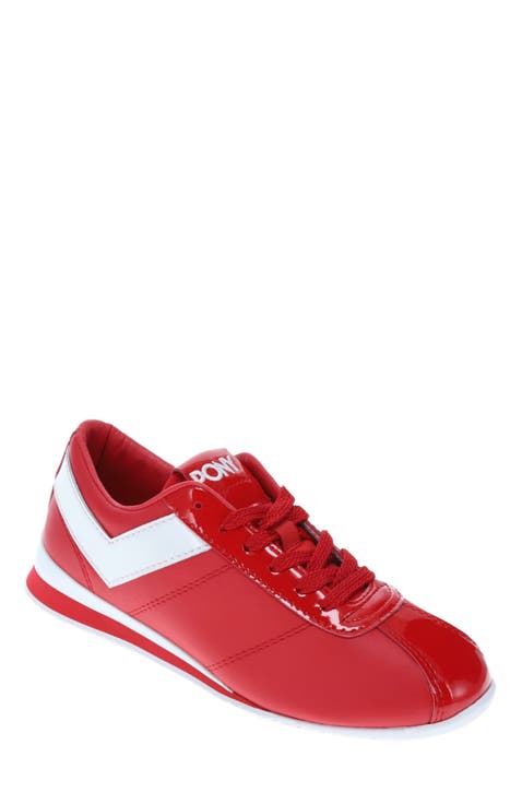 KO-Low Patent Sneakers