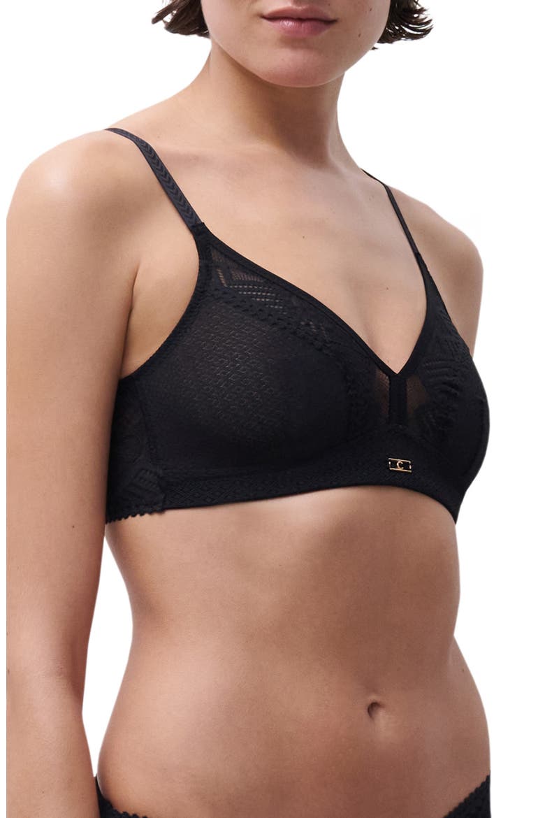 Origins Full Support Wirefree Bra, Alternate, color, BLACK