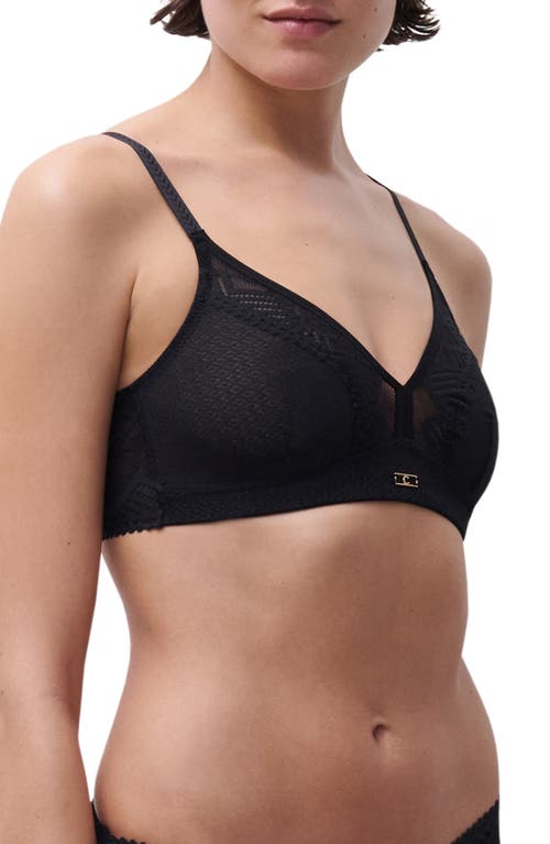 Chantelle Lingerie Origins Full Support Wirefree Bra In Black