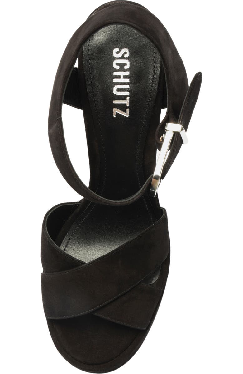 Schutz Penelope Ankle Strap Platform Sandal, Alternate, color,
