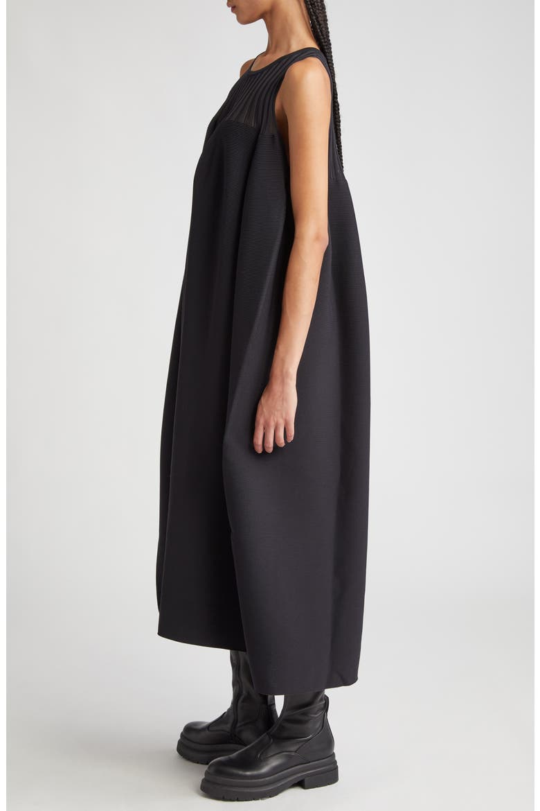 Pottery Sleeveless Knit Midi Dress, Alternate, color, BLACK