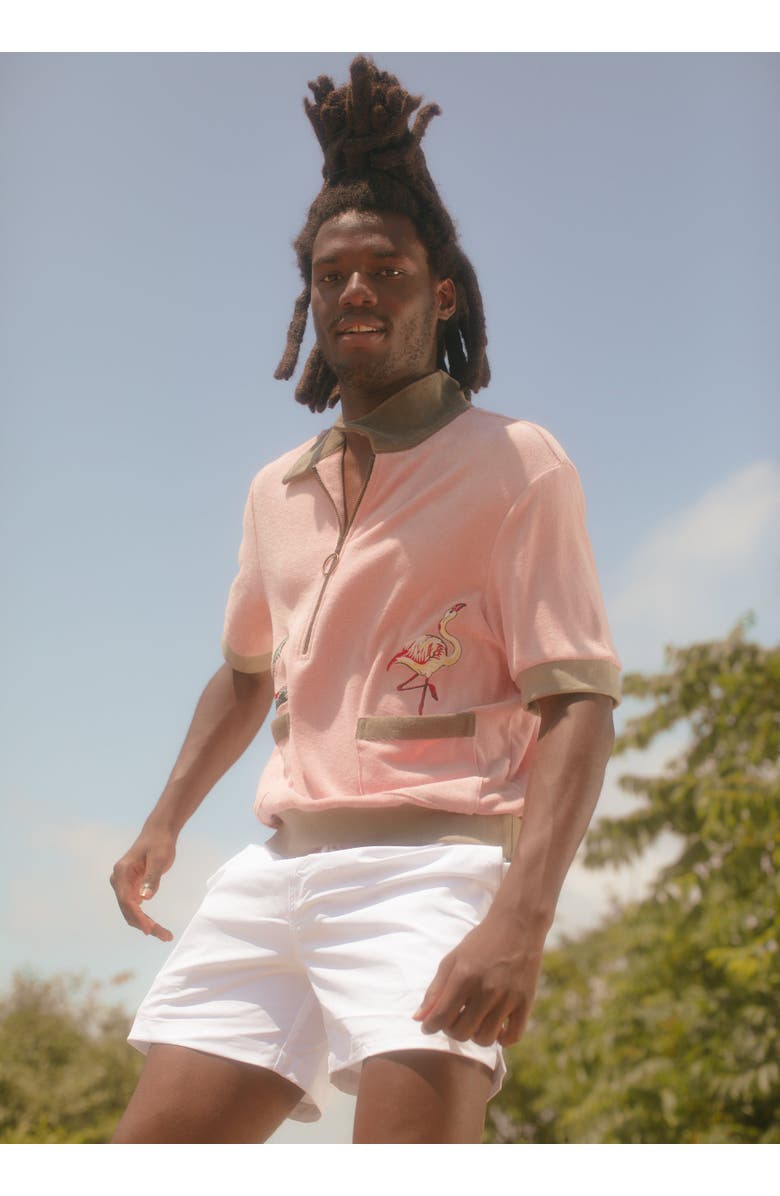 Tombolo 'Flamingo Tartare' Cabana, Alternate, color, Pink