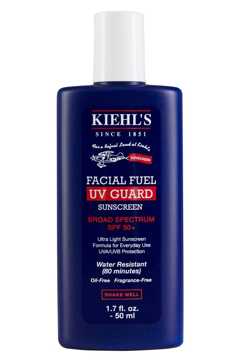 'Facial Fuel - UV Guard' Sunscreen SPF 50, Main, color, NO COLOR