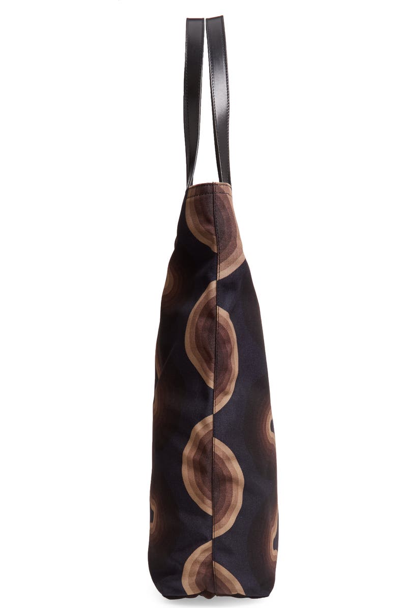 Dries Van Noten Wave Print Tote Bag, Alternate, color,