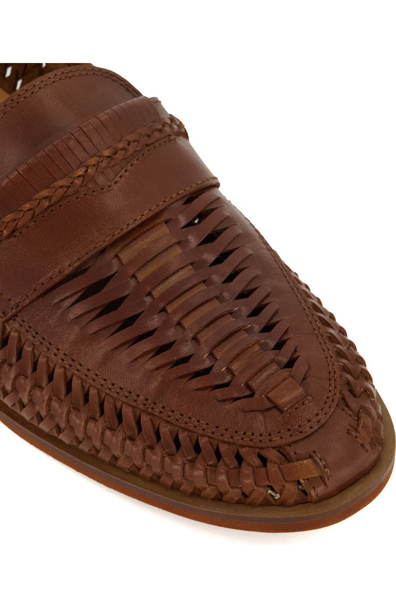 Dune London Brickles Woven Loafer, Alternate, color, Tan