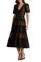 Soutache Lace Cocktail Dress