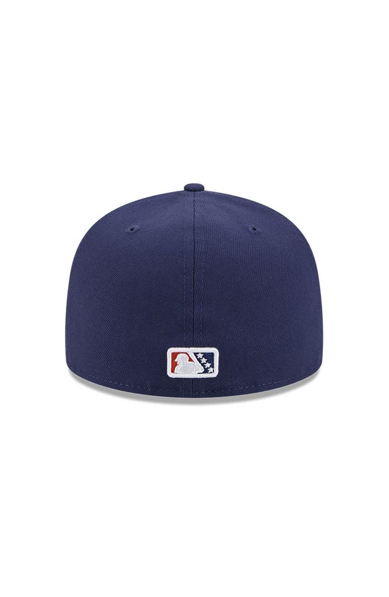 New Era Men's New Era  Navy Binghamton Rumble Ponies Theme Nights 59FIFTY Fitted Hat, Alternate, color, 