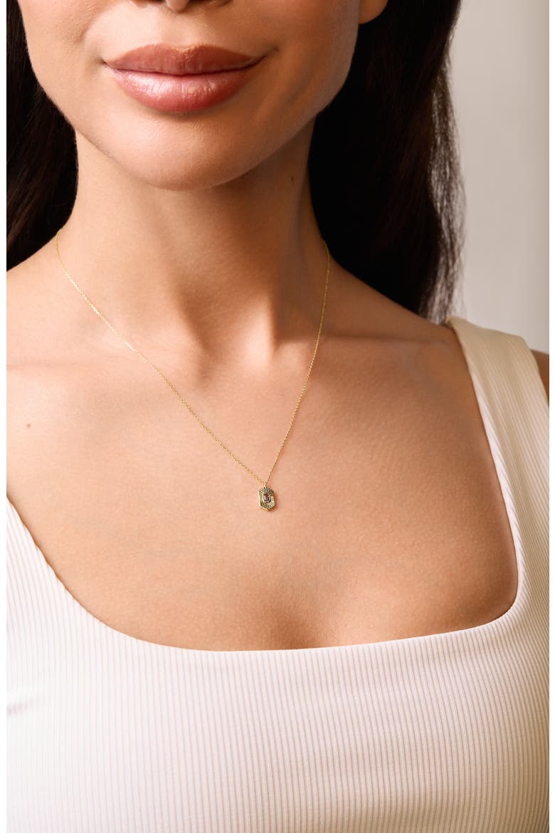 Pendant Necklace, Alternate, color, 14KY 1AMEC0.06