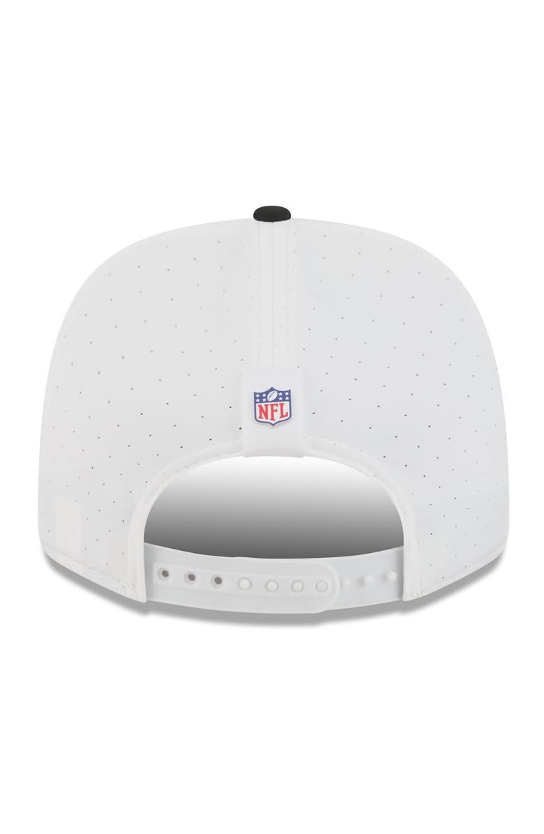 New Era Men's New Era  White/Black Atlanta Falcons 2025 NFL Training Camp 9SEVENTY Adjustable Hat, Alternate, color, 