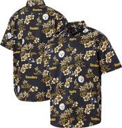 Reyn Spooner Men's Reyn Spooner Black Pittsburgh Steelers Kekai Button-Up Shirt