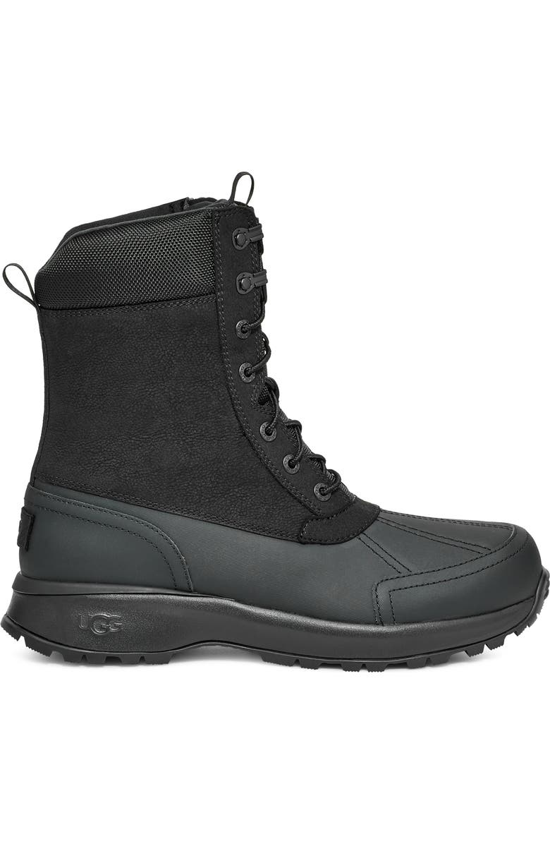 UGG<sup>®</sup> Emmett Waterproof Lace-Up Duck Boot, Alternate, color,