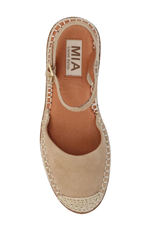 Mia Verona Espadrille Sandal In Natural