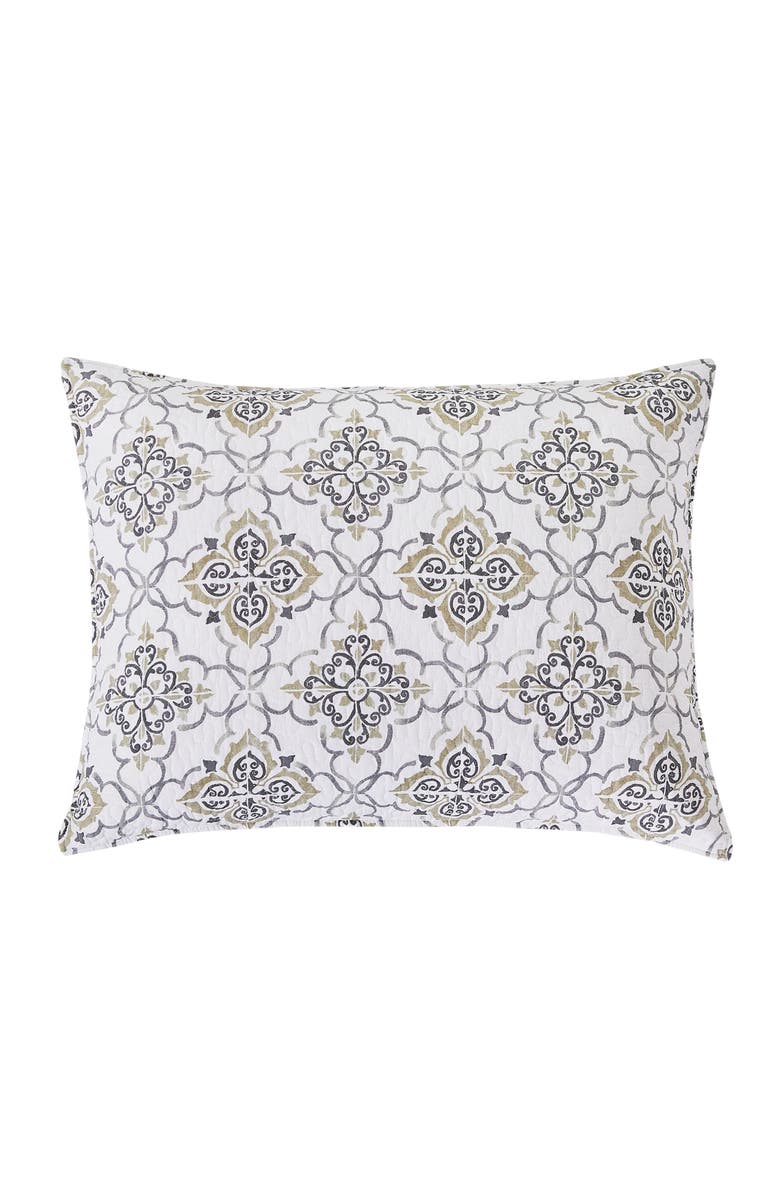 C&F Home Booker Medallion Bedding Quilt Set, Alternate, color, Gray