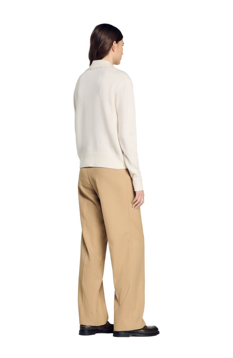 SANDRO Polo-neck sweater, Alternate, color, 