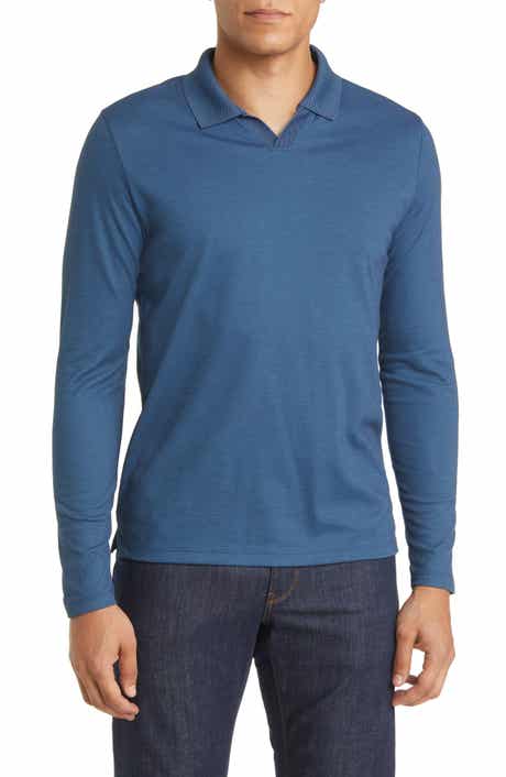 Adison Long Sleeve Johnny Collar Polo