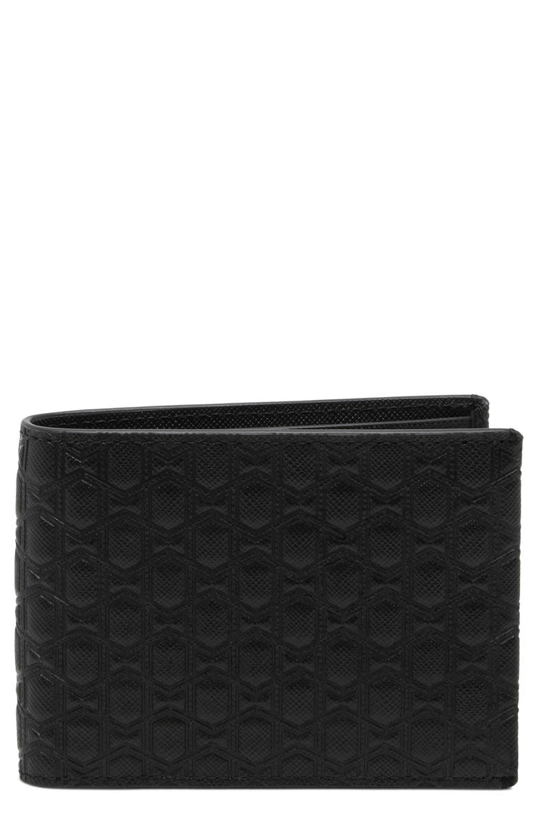 TUMI Nassau Double Bifold Leather Wallet, Main, color, 