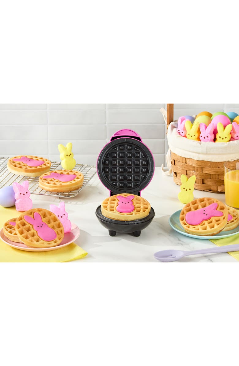 Dash x PEEPS<sup>®</sup> Bunny Mini Waffle Maker, Alternate, color, Pink