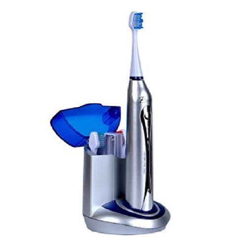 Deluxe Plus Electric Rechargeable Toothbrush with Built In UV sanitizer