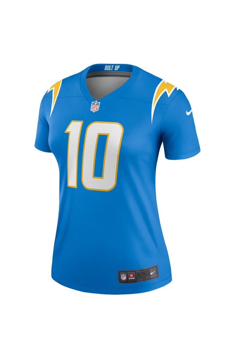 Nike Women's Nike Justin Herbert Powder Blue Los Angeles Chargers Legend Jersey, Alternate, color, Powder Blue