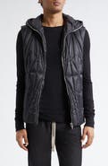 Moncler x Rick Owens Geocamo Ziplock Hooded Down Vest