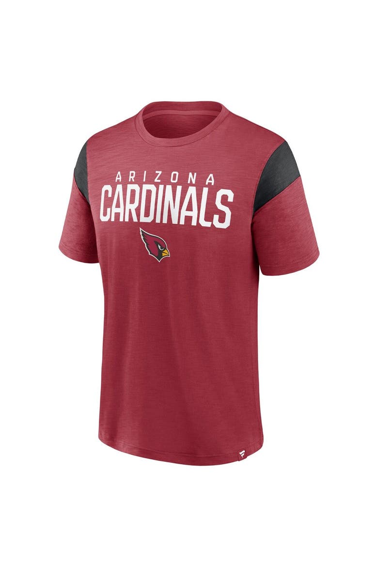 Men's Fanatics Branded Cardinal/Black Arizona Cardinals Home Stretch Team T-Shirt, Alternate, color, Cardinal