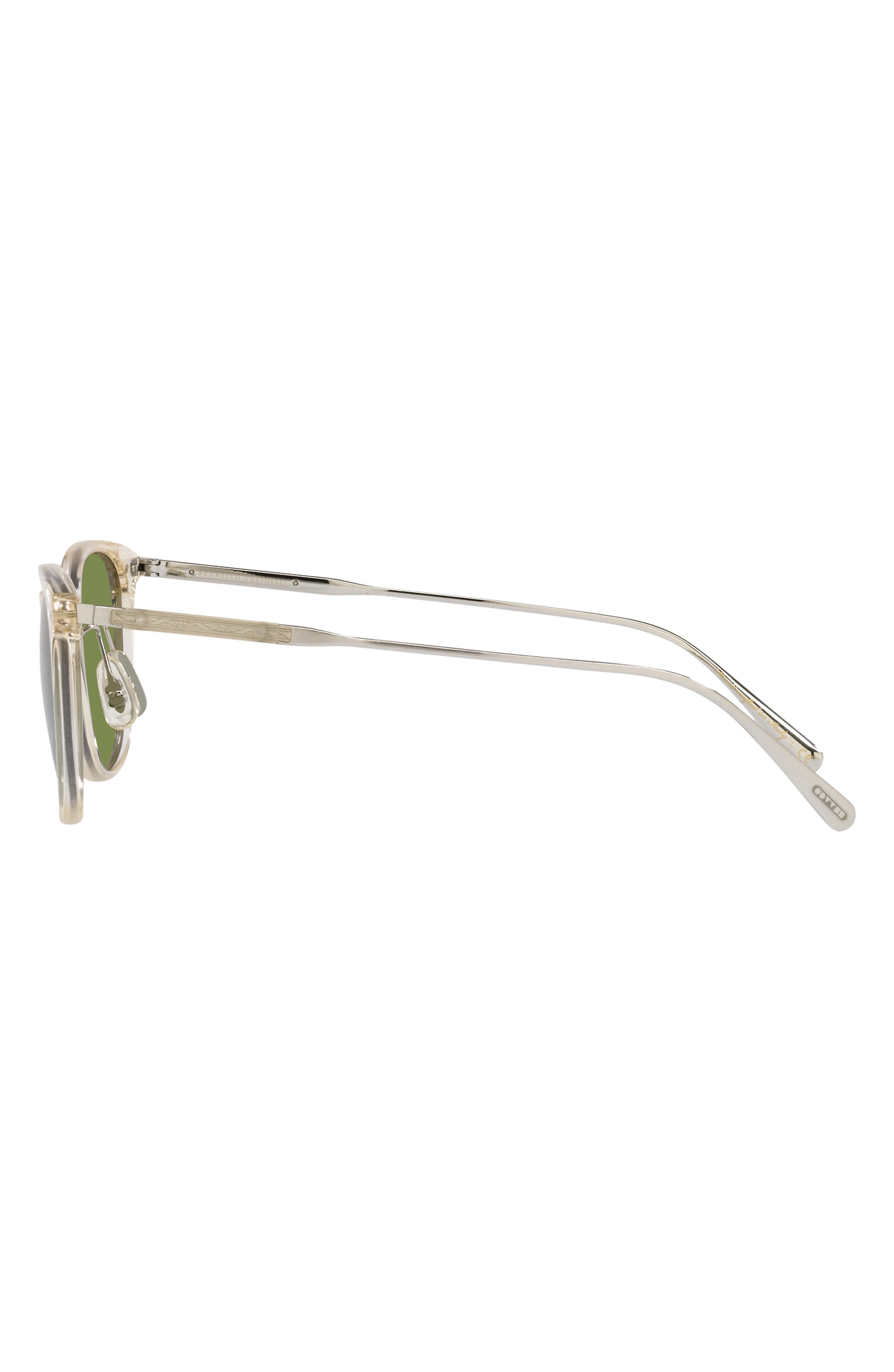 Oliver Peoples Gerardo 51mm Tinted Square Sunglasses (Men) | Nordstrom