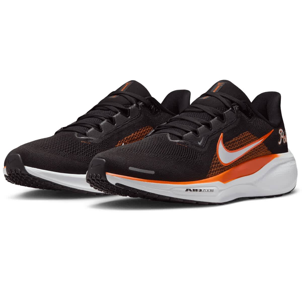 Nike Unisex Nike Black Oklahoma State Cowboys Zoom Pegasus 41 Running Shoes, Alternate, color, Black
