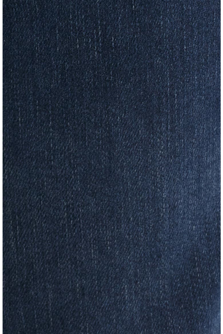 Rosa Side Slit Bootcut Jeans, Alternate, color, DARK BLUE
