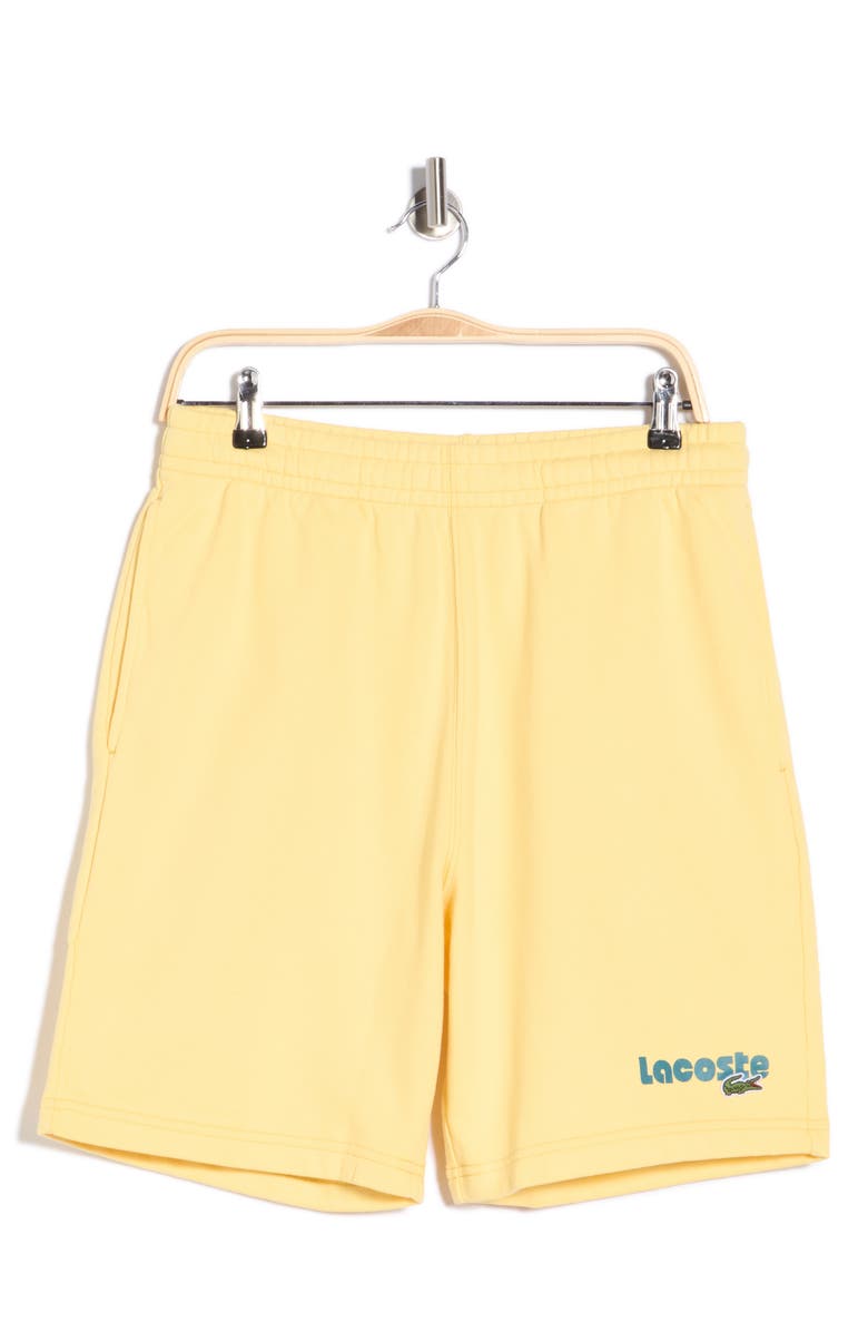 Lacoste Cotton Pull-On Shorts, Alternate, color, Cornsilk
