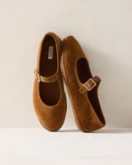 Haven Well Within Velvet Mary Jane Ballet Flats