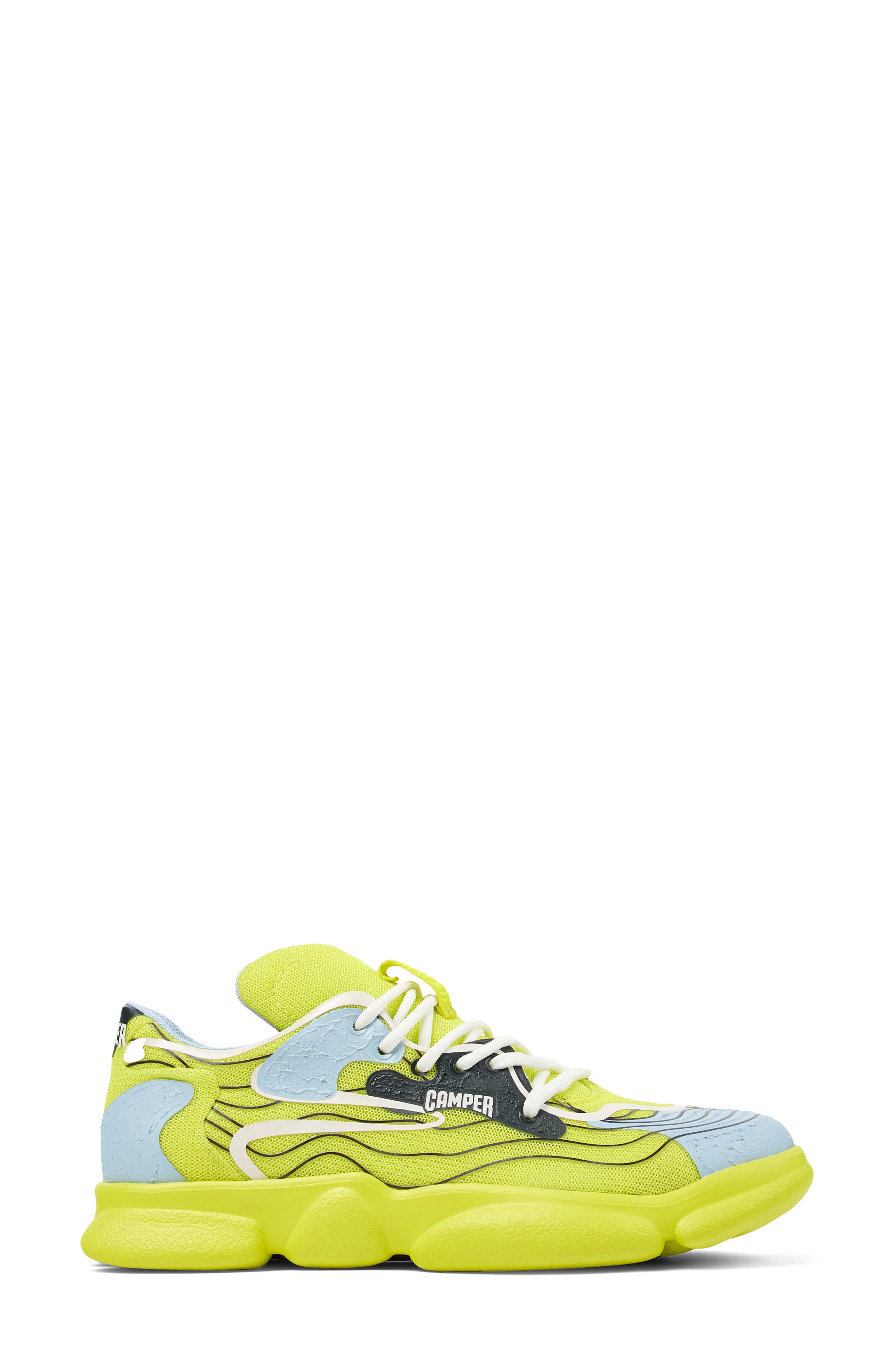 Camper Karst Sneaker, Alternate, color, Yellow Multi