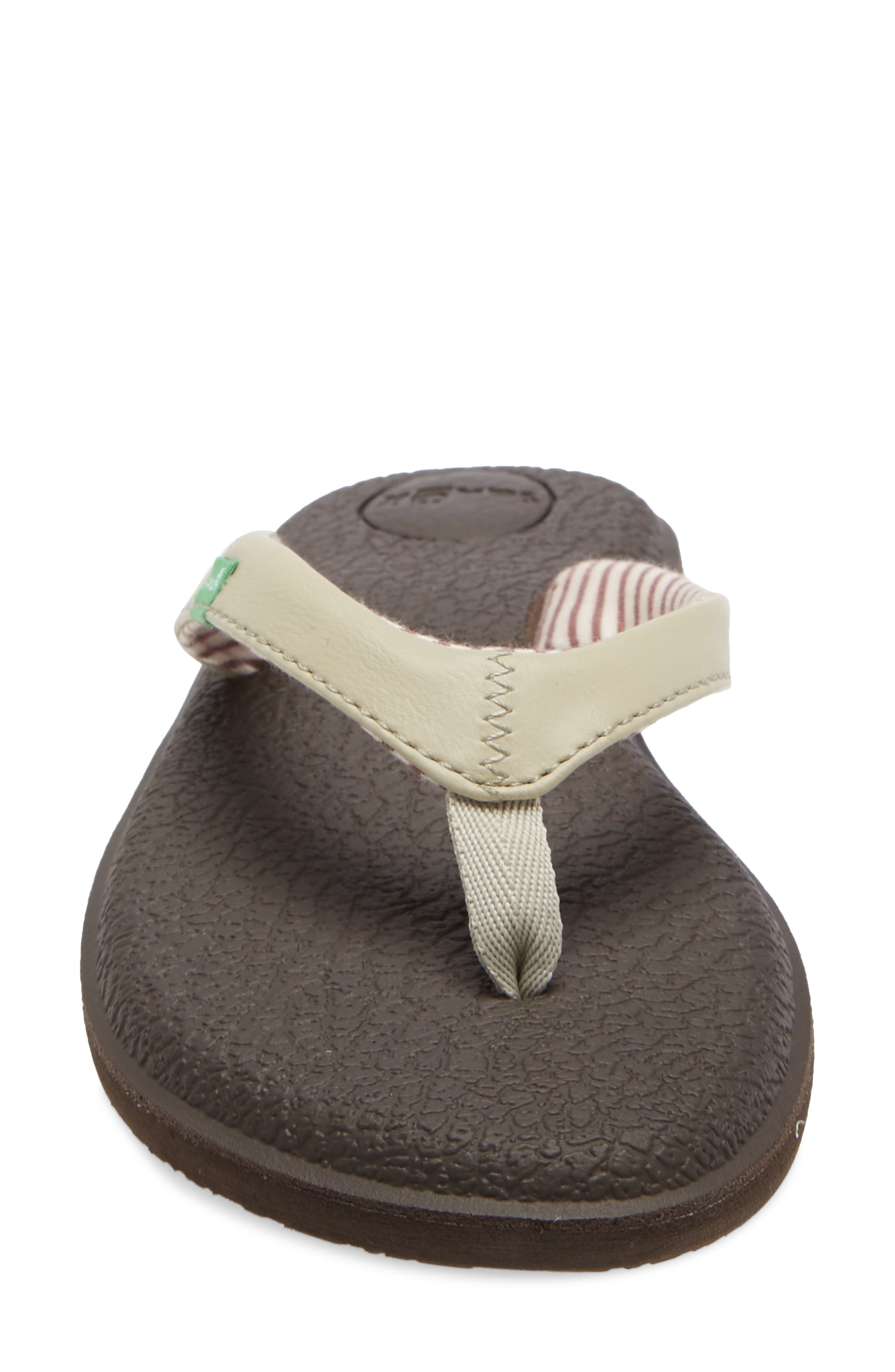 Sanuk Yoga Chakra Flip Flop, Alternate, color, 