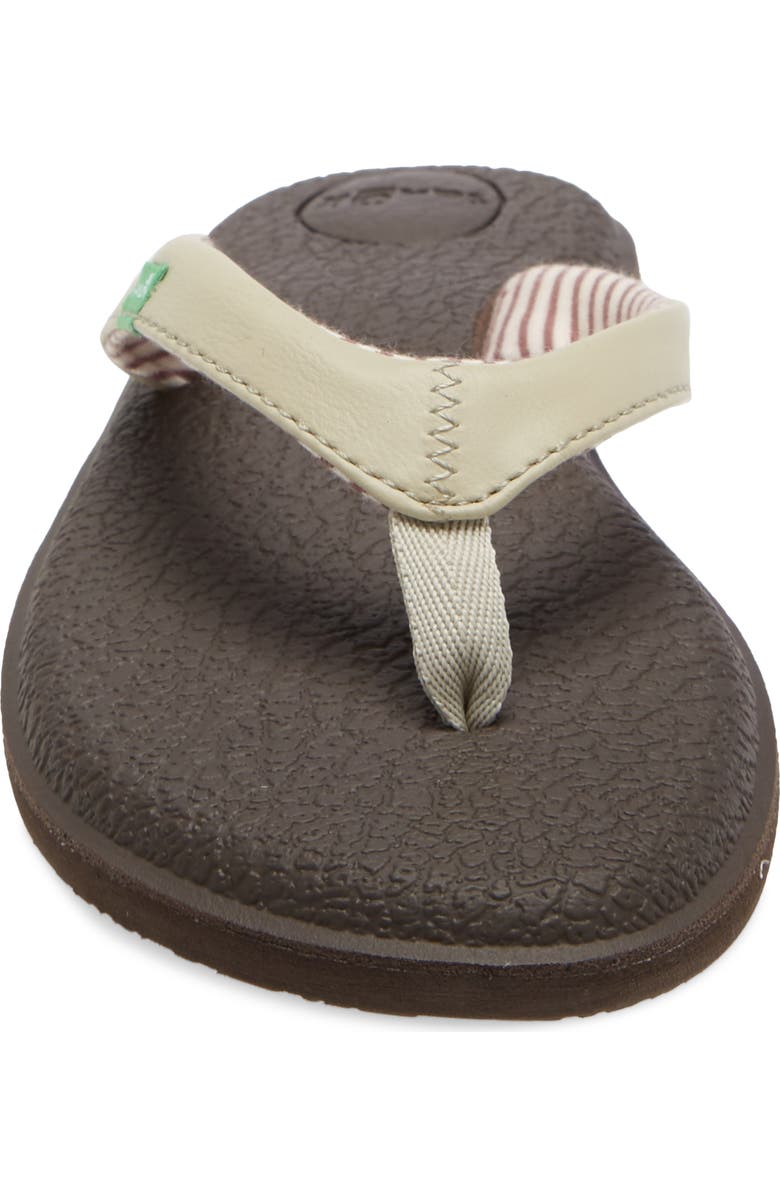 Sanuk Yoga Chakra Flip Flop, Alternate, color,