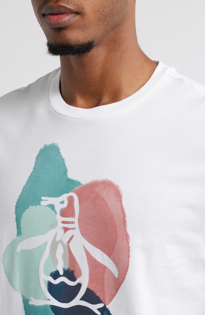 Original Penguin Watercolor Pete Graphic T-Shirt, Alternate, color, 