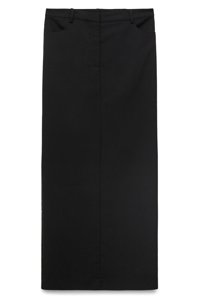 High Waist Pencil Skirt, Alternate, color, BLACK